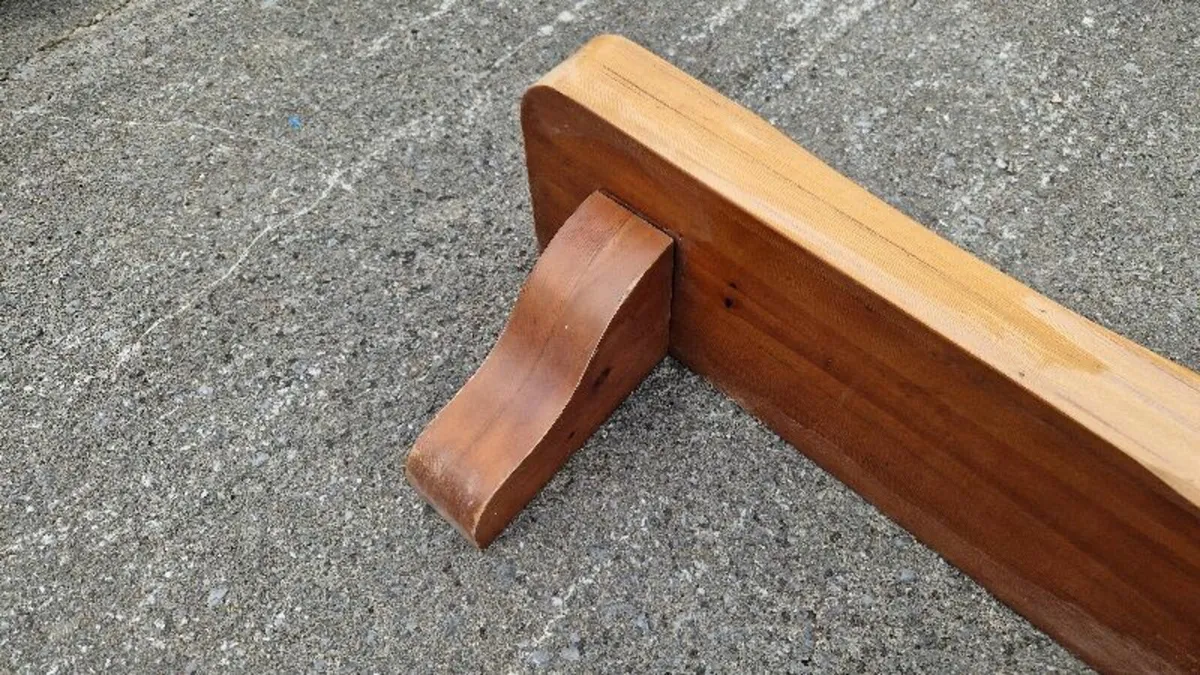 Wooden mantle for fireplace - Image 4