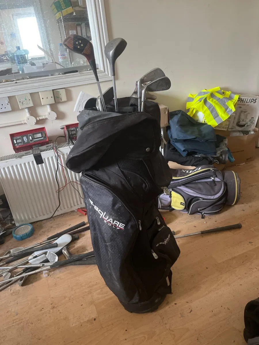Golf clubs+ bag - Image 1