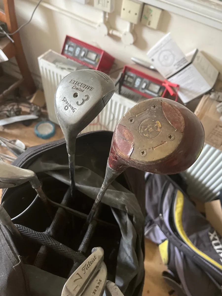 Golf clubs+ bag - Image 3
