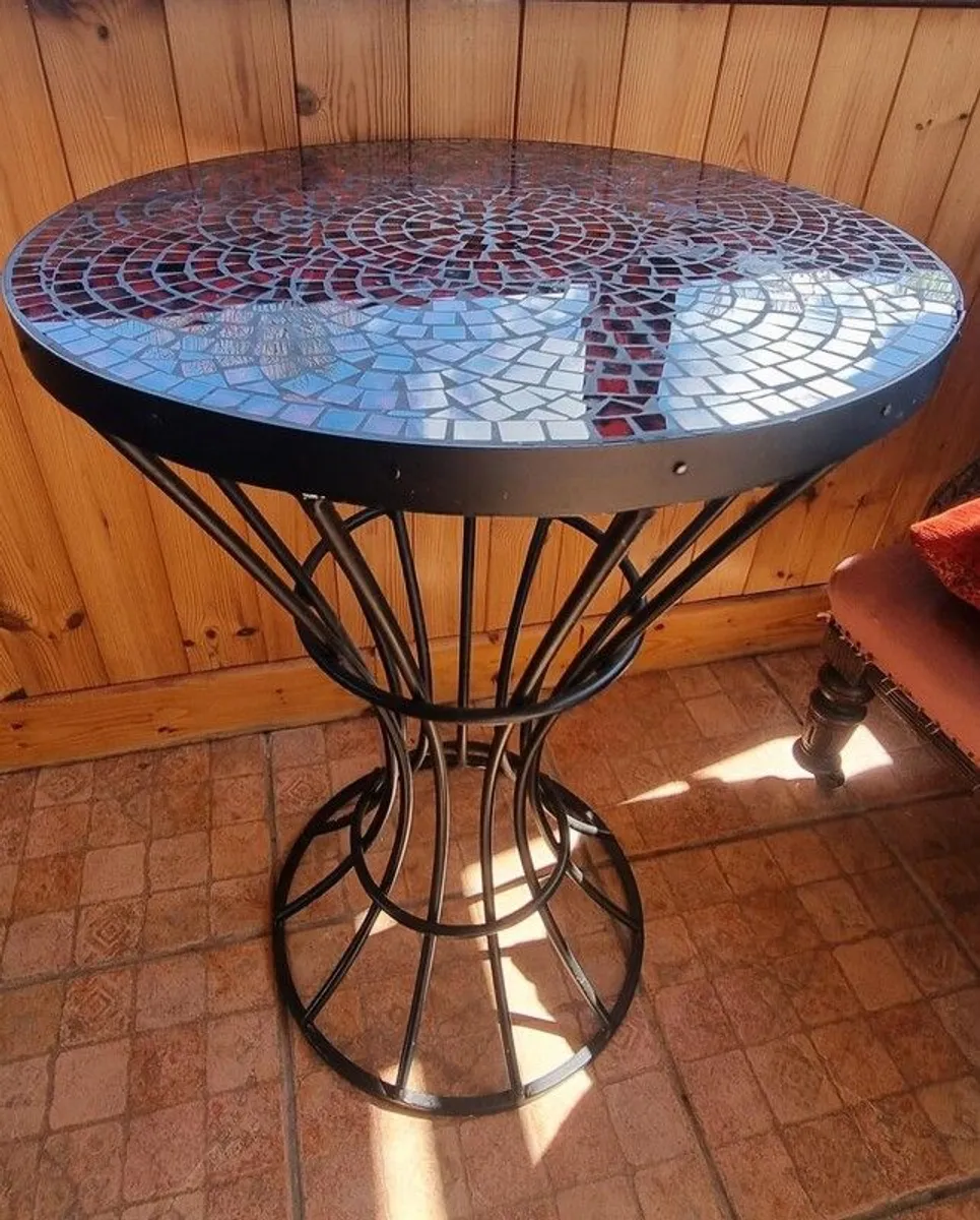 Mosaic Bistro Table - Image 1