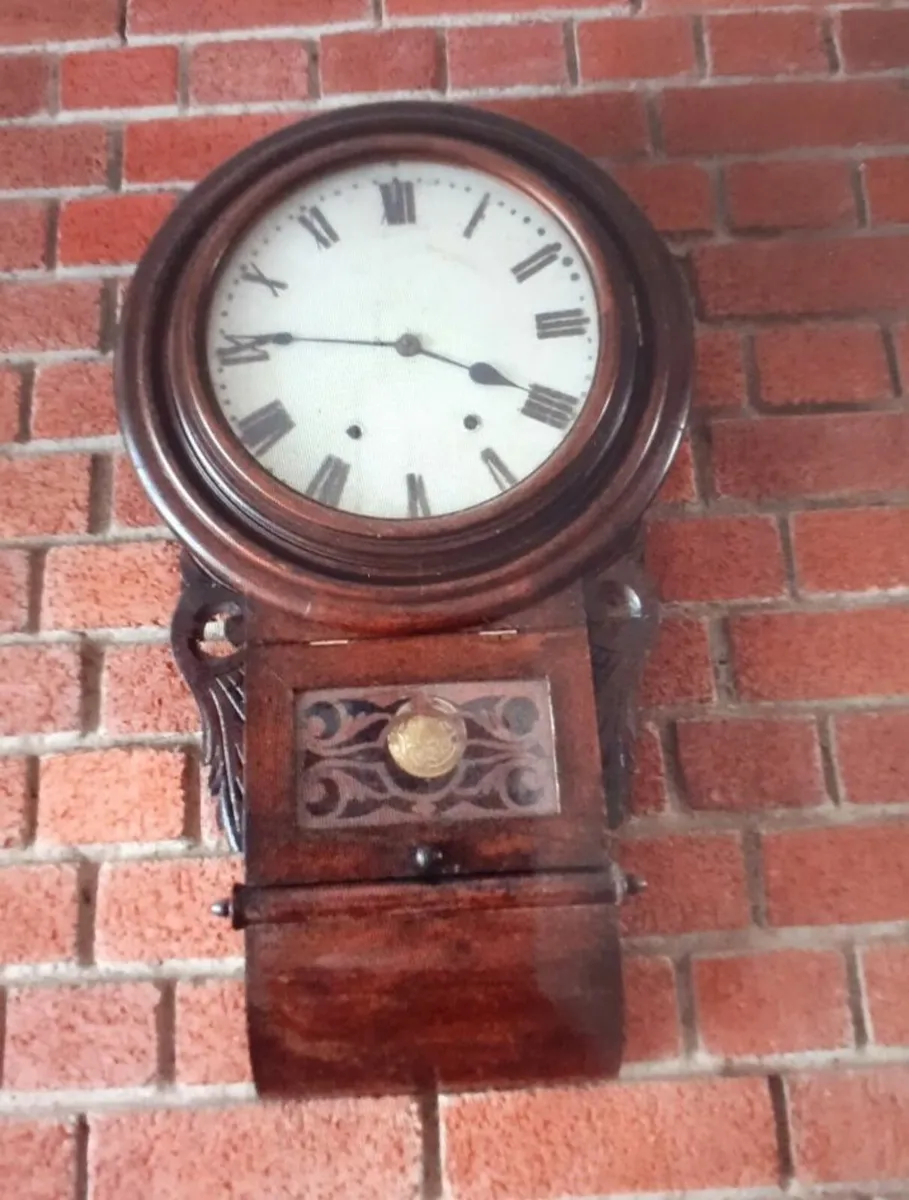 Drop Dial Wall Clock - Image 1