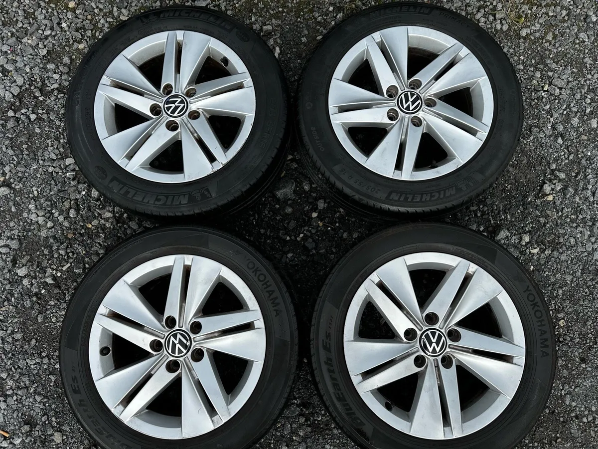 Genuine VW 16” Alloys - Image 1