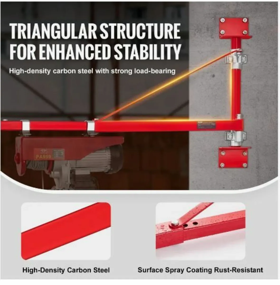 Electric Hoist Support Arm, 600 kg Max - Image 3