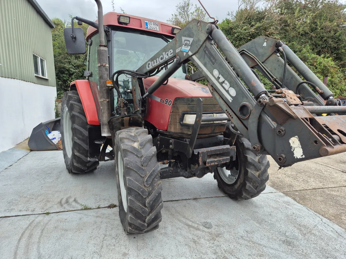 CASE CX 90 TRACTOR & LOADER - Image 2