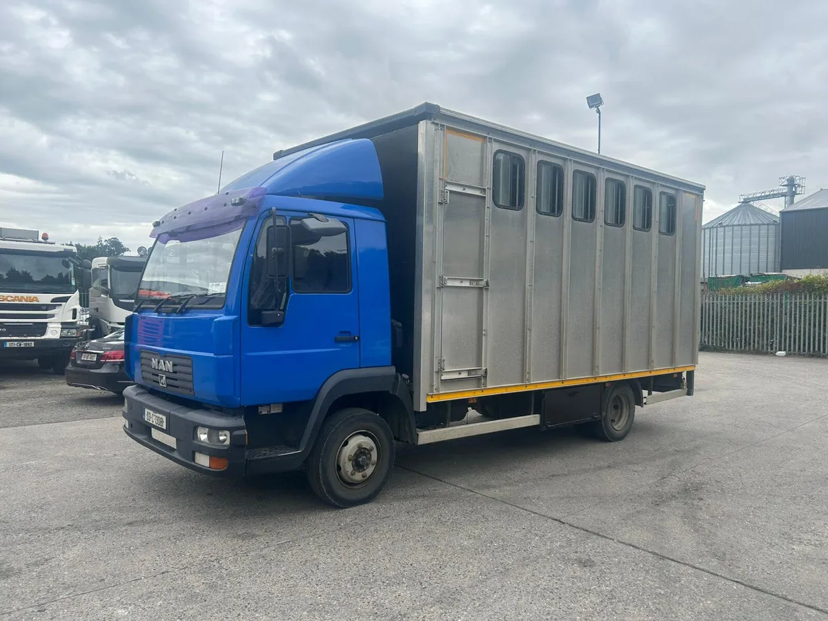 Man horse truck - Image 1