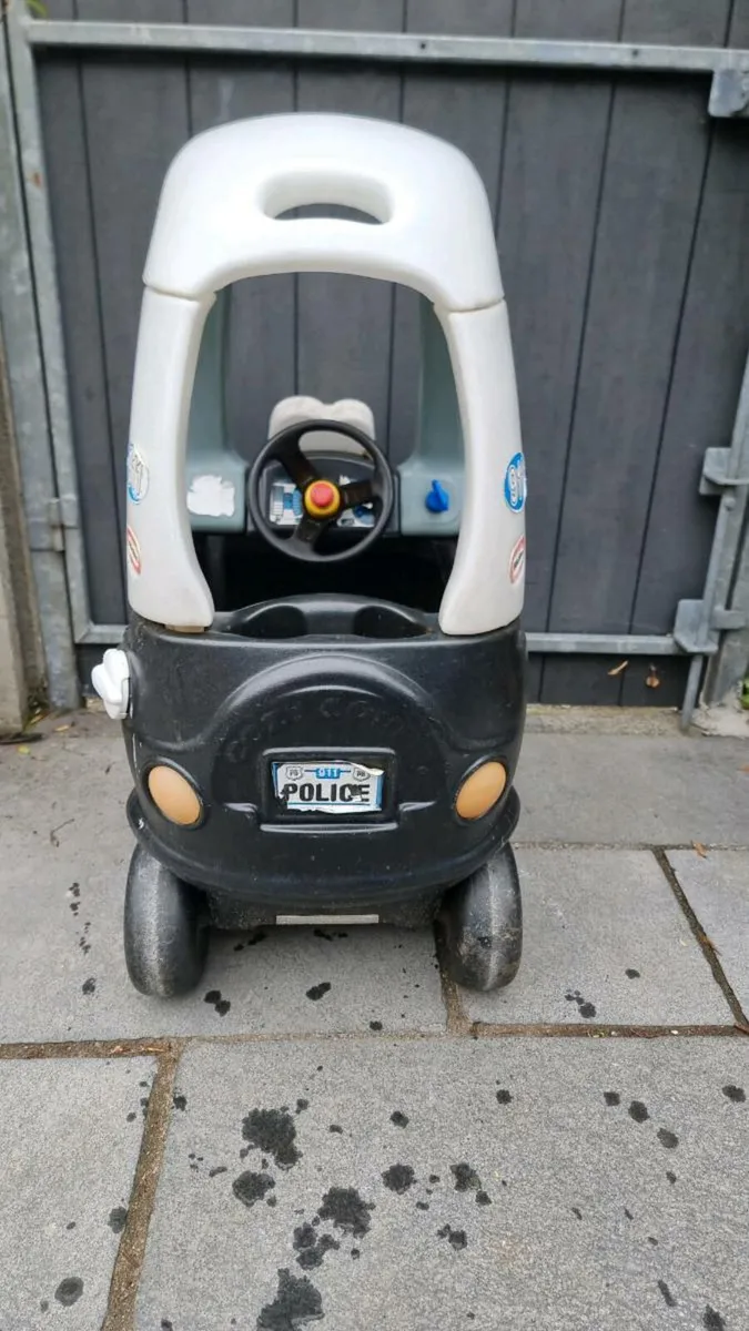 Little Tikes Cozy Coupe Police car - Image 3