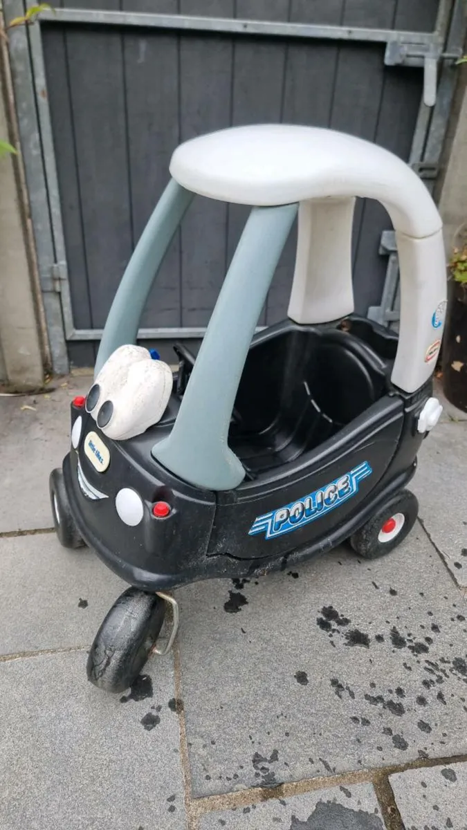 Little Tikes Cozy Coupe Police car - Image 4