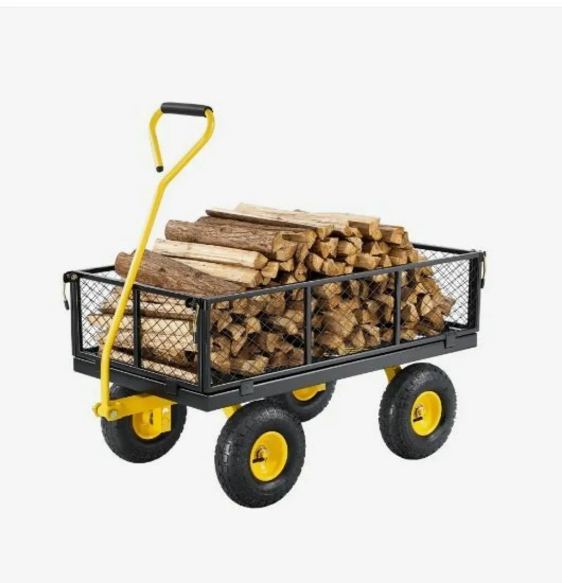Steel Garden Cart 900lb Capacity Heavy - Image 1