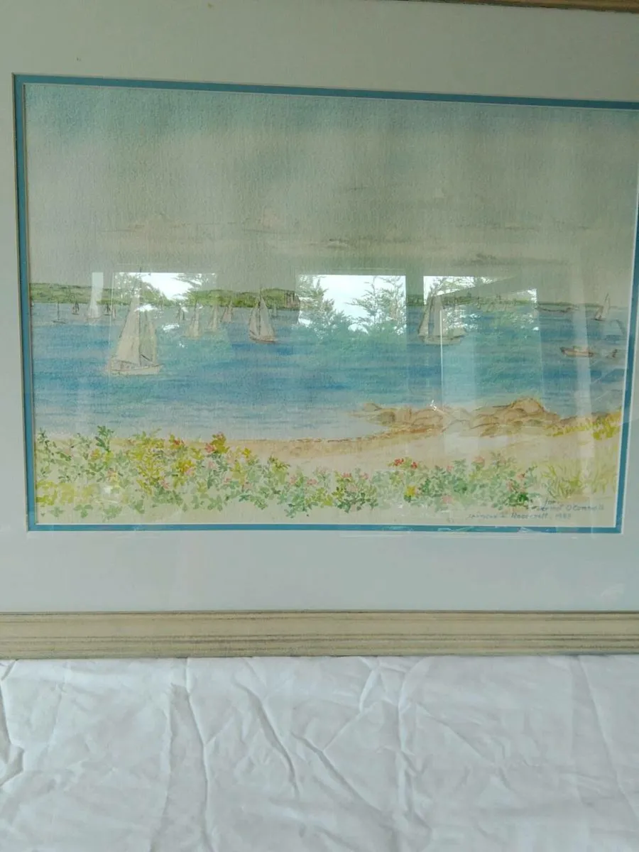 Original Seaside painting by Frances w Roosevelt - Image 4