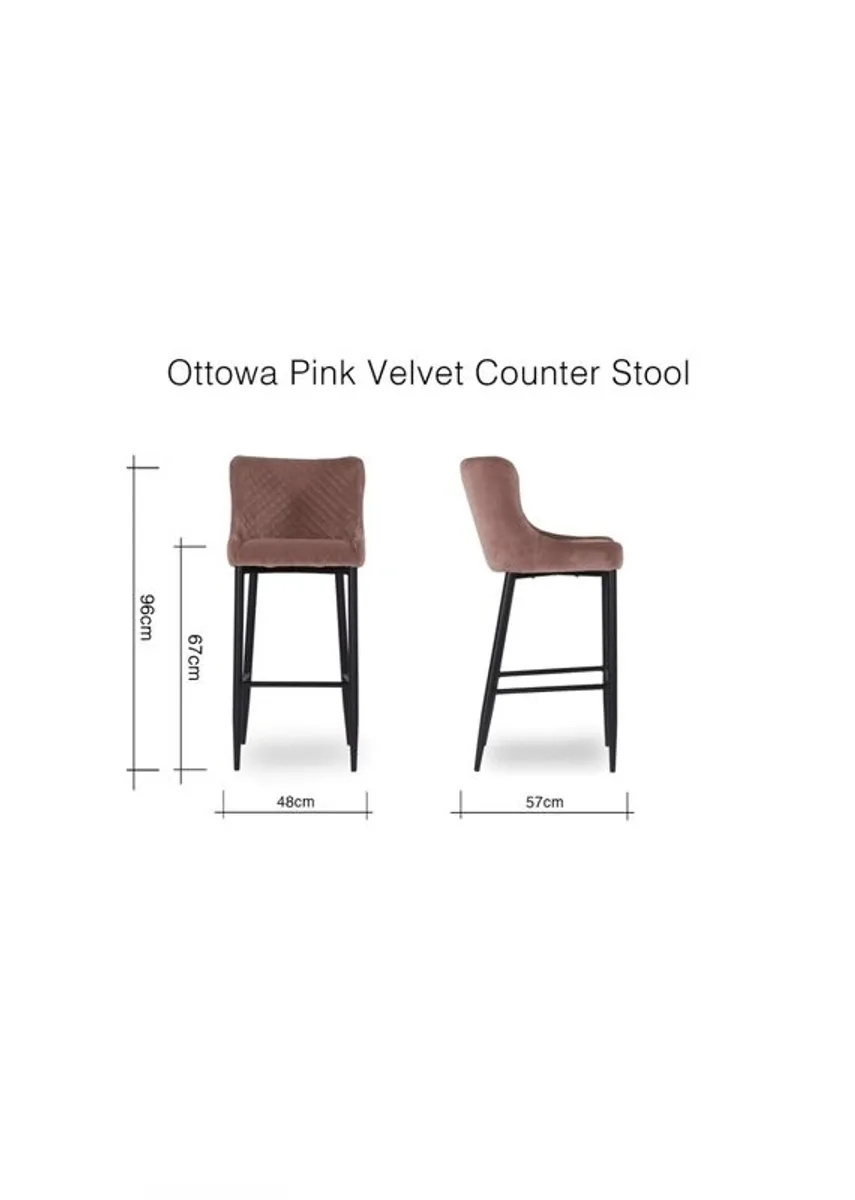 2 bar stools - Image 3
