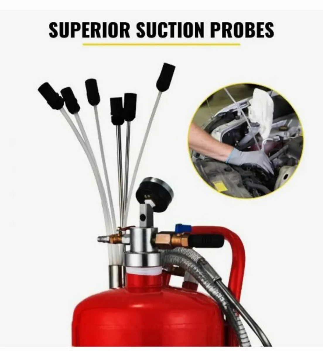 5 Gallon/22.7L Oil Extractor, Portable Air - Image 3