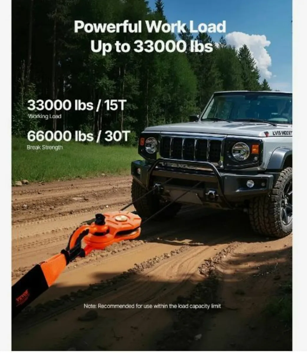 30 Ton Snatch Block Pulley Snatch 66,000 lbs - Image 3