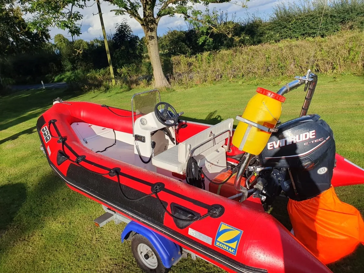 Zodiac Pro 470 Rib with 50hp Engine - Image 1