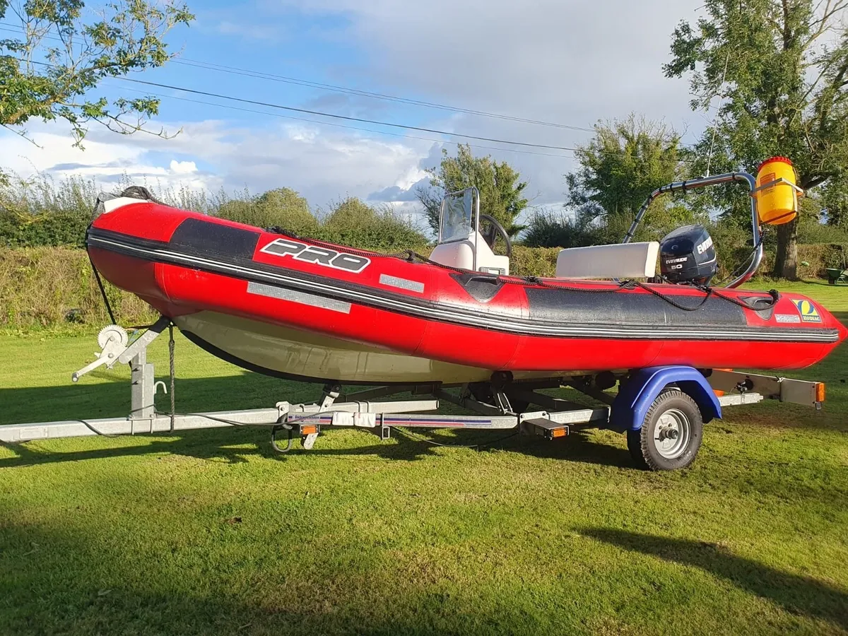 Zodiac Pro 470 Rib with 50hp Engine - Image 3