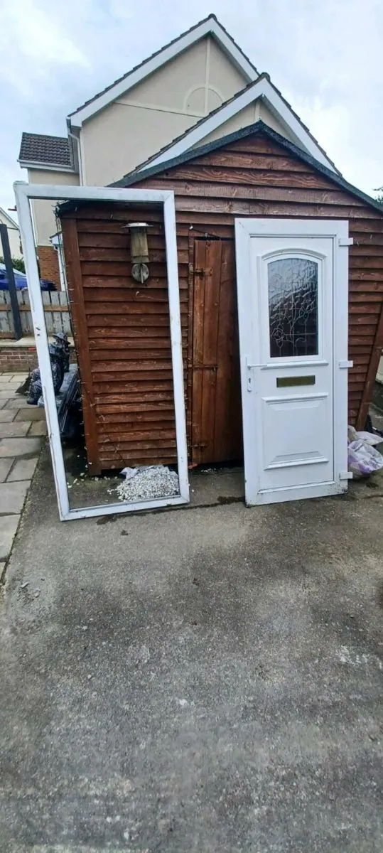 Pvc door and frame - Image 1
