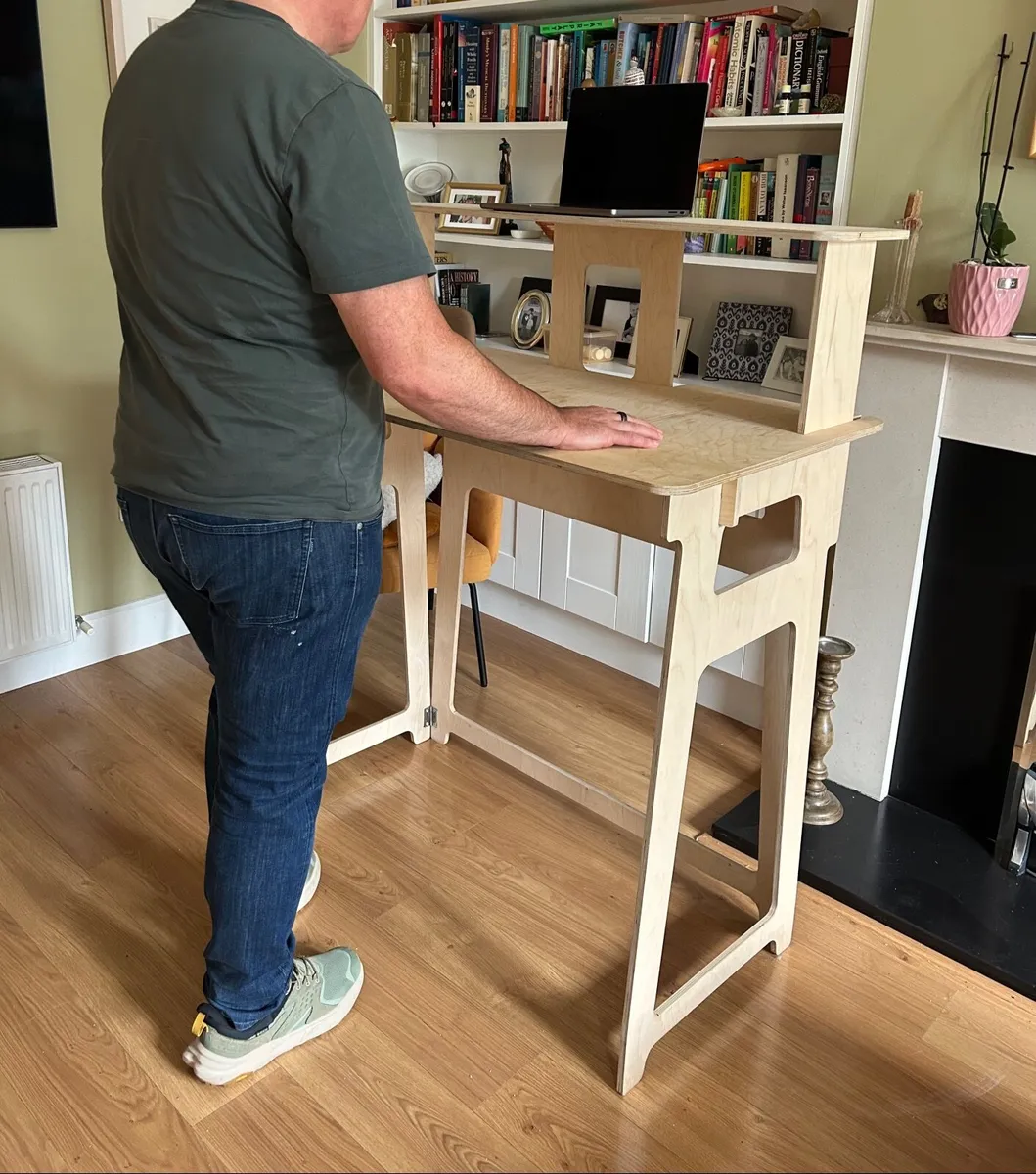 Work From Home Stand Up Folding Desk - Image 4