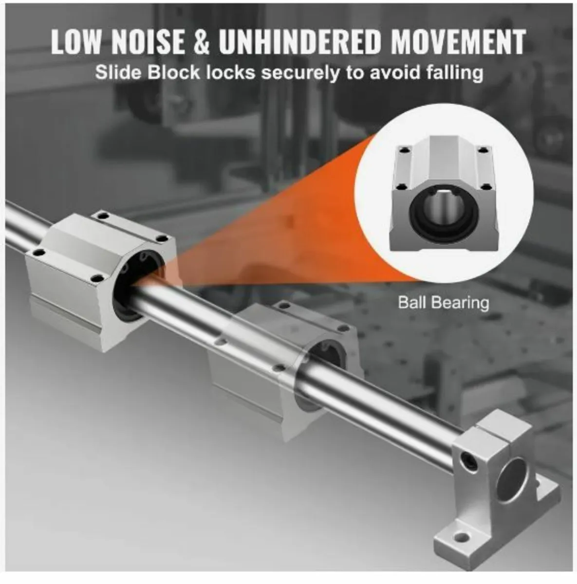 Linear Guide Rail Set, SFC20 1000mm - Image 4