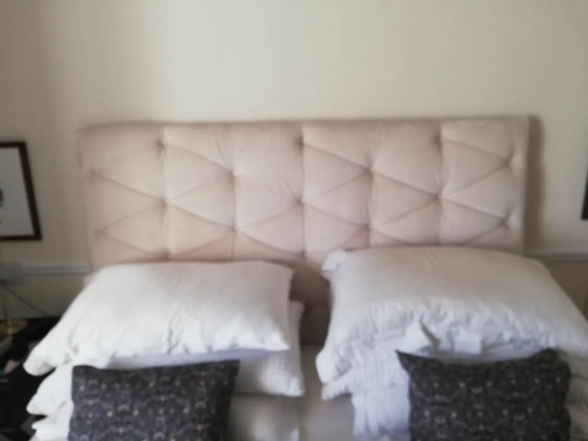 Kingsize Upholstered Headboard - Laura Ashley - Image 1