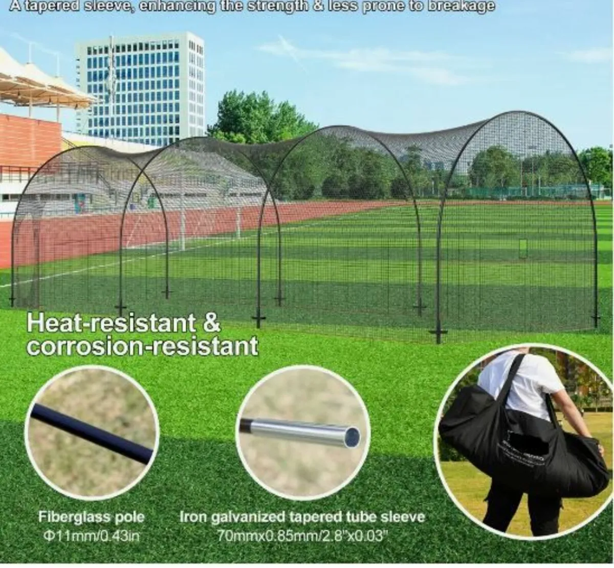 Baseball Batting Cage, Softball - Image 2