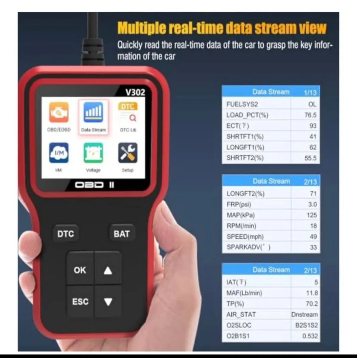 Diagnostic scanner & code reader - Image 1