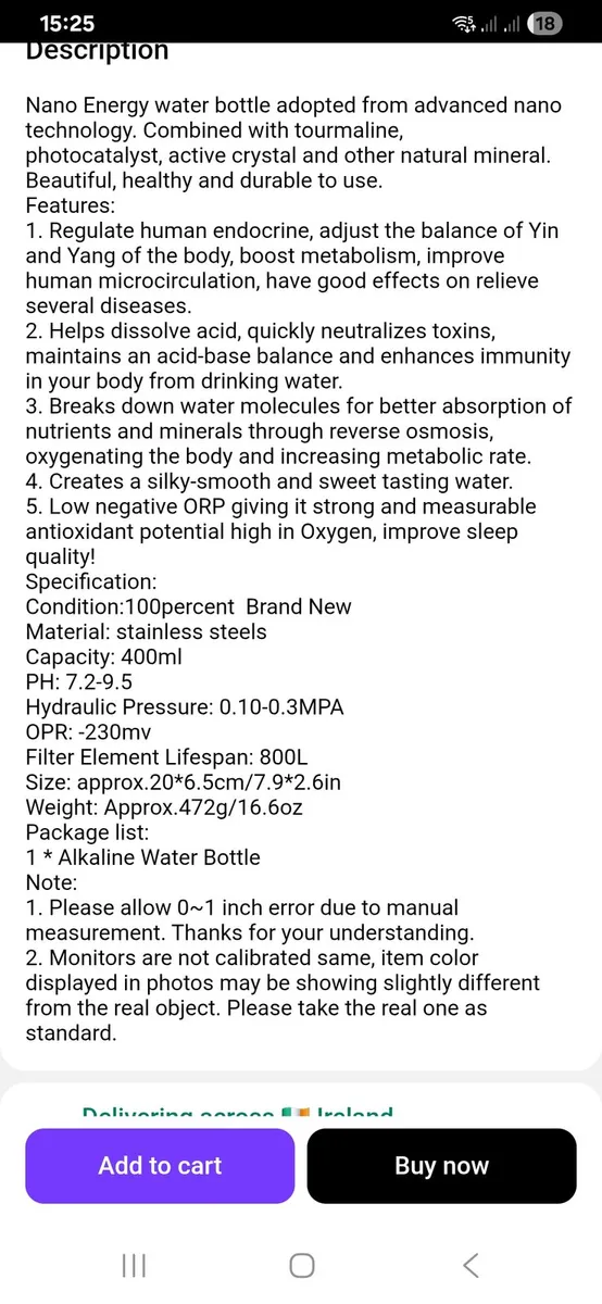 Alkaline water - Image 1