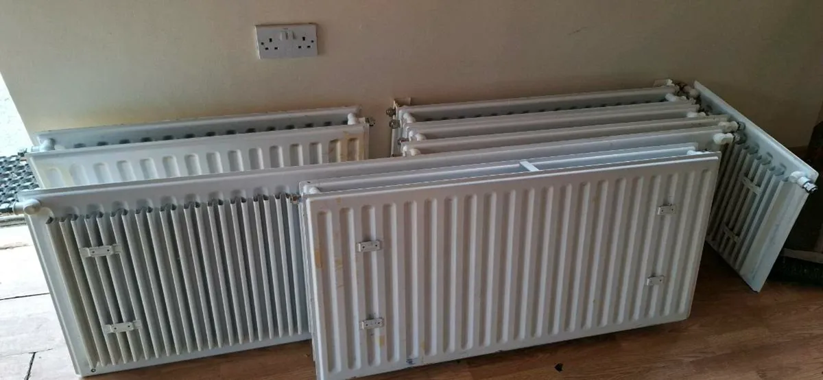 Radiators  Doublesx 3 & Singlesx 5 as a lot or ind - Image 1