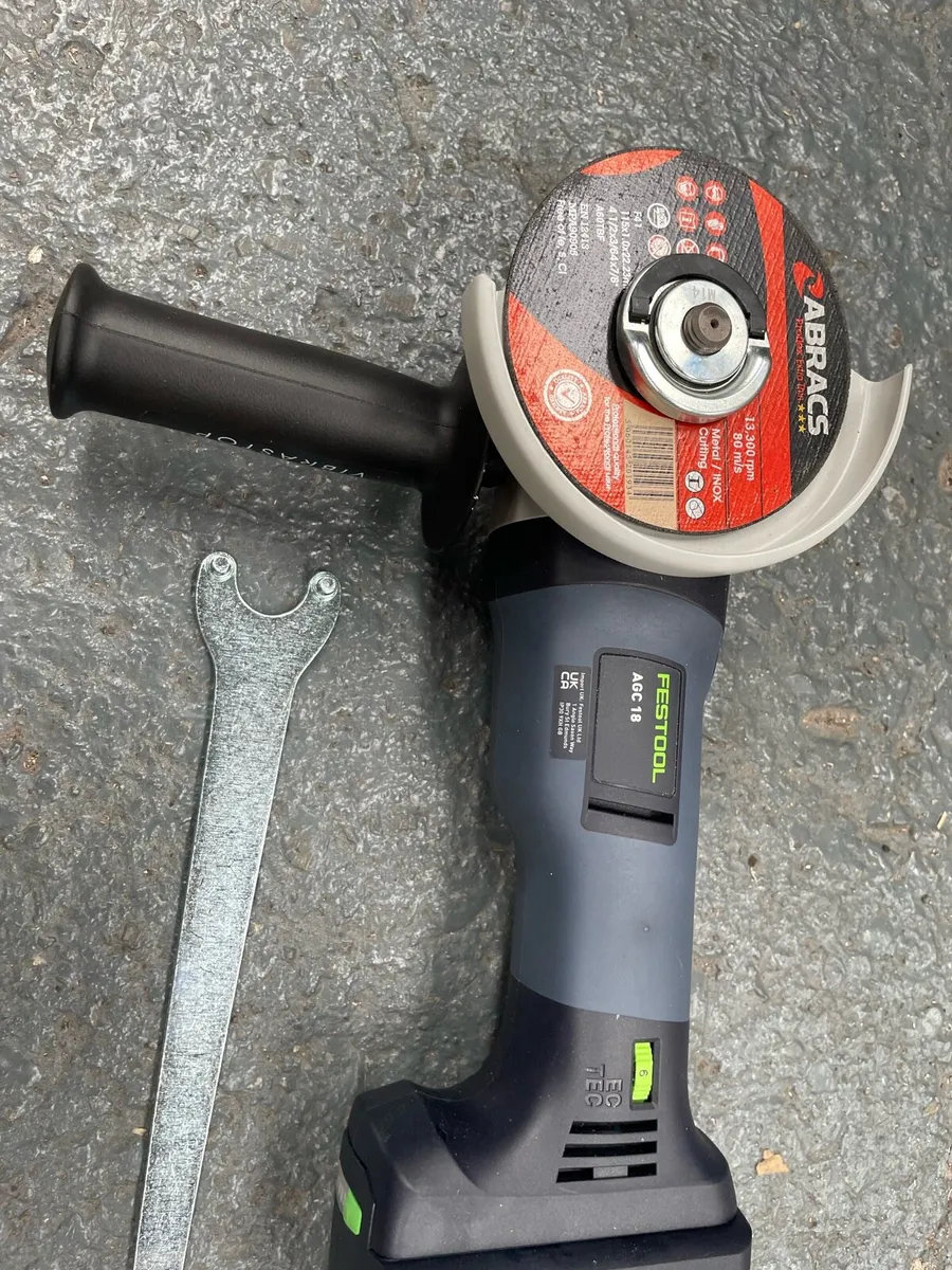 Festool agc18 variable speed mint condition