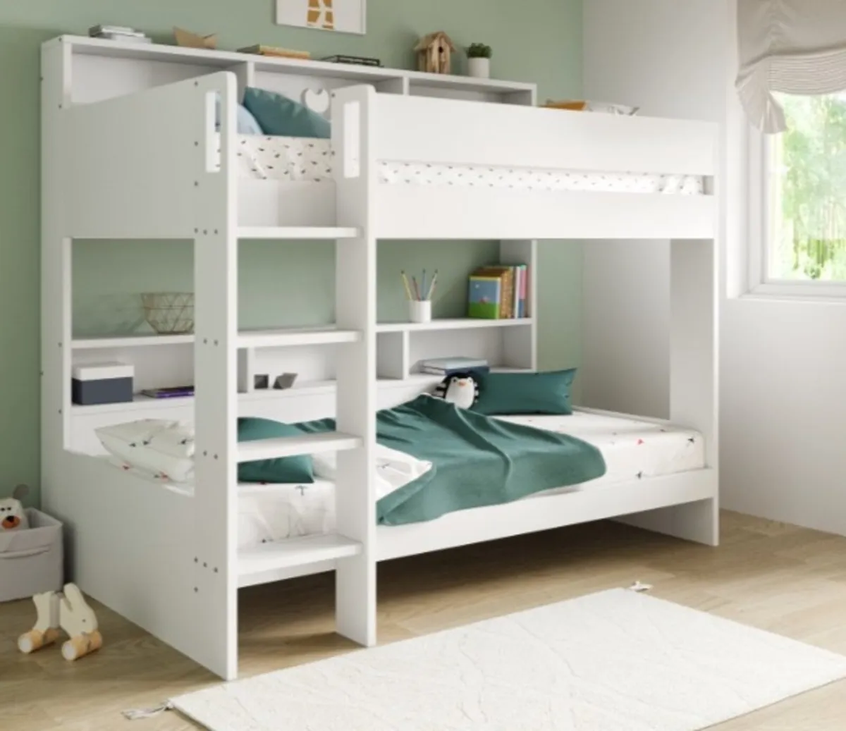 Bunk beds - white - Image 1