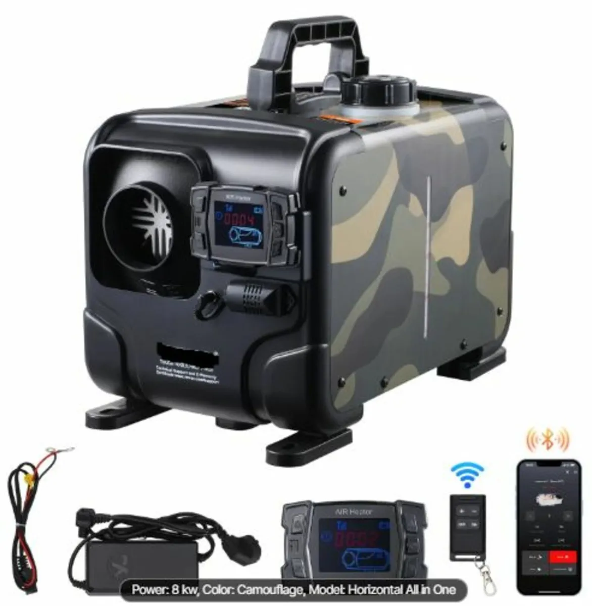 Diesel Air Heater Diesel Heater 8kW 12V/24V - Image 1