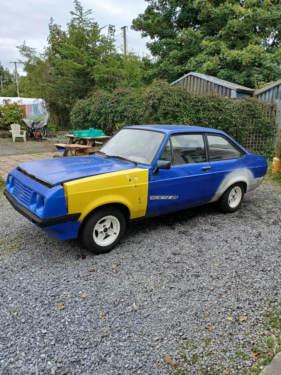 Ford Escort RS 2000 MK 2 PROJECT CAR LHD 1979 - Image 1