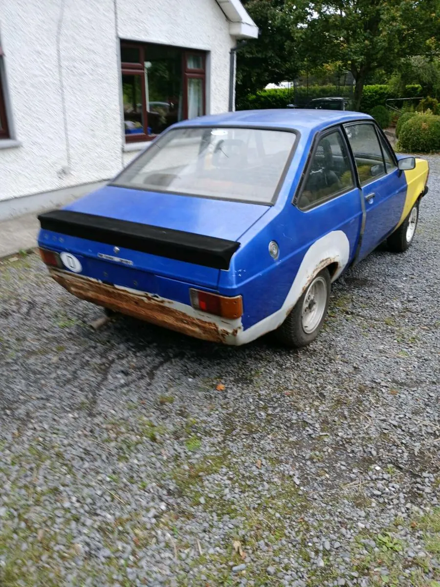 Ford Escort RS 2000 MK 2 PROJECT CAR LHD 1979 - Image 4