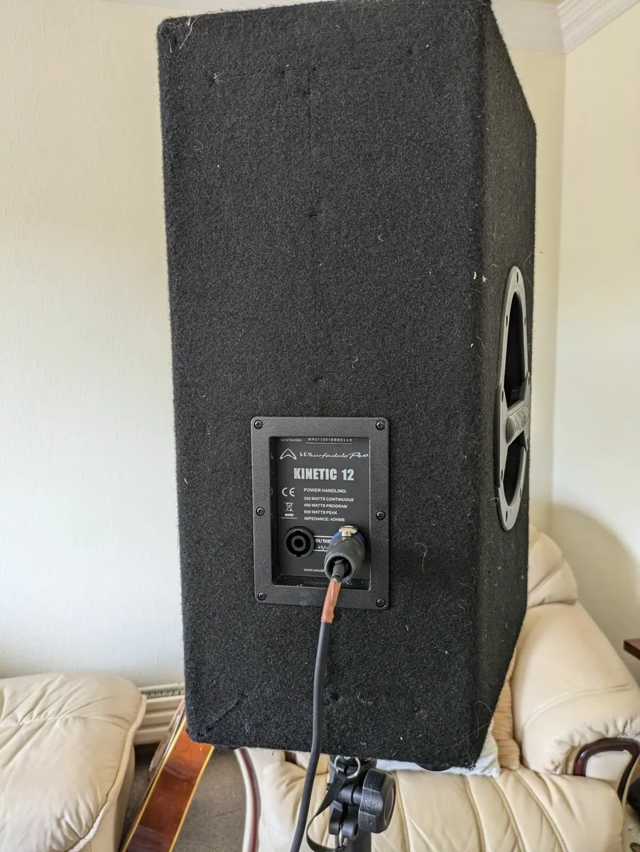 🎶 Complete PA System – Speakers, Mixer, Mic, Stan - Image 2
