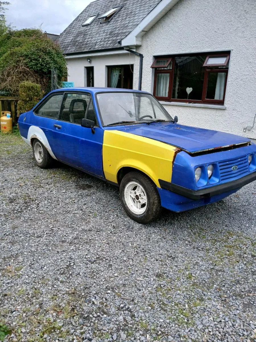 Ford Escort RS 2000 MK 2 PROJECT CAR LHD 1979 - Image 2