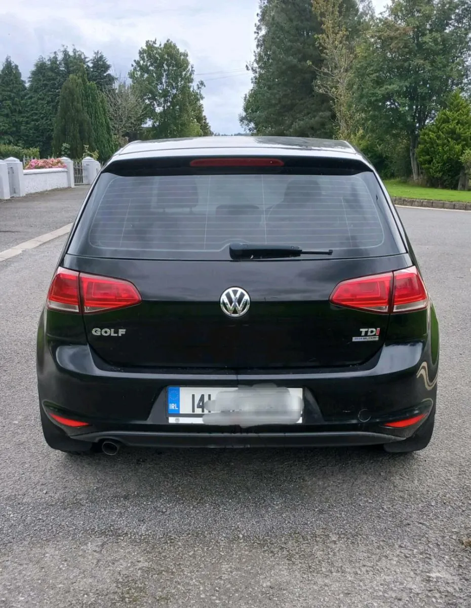 2014(141) Volkswagen Golf MK7 1.6 TDI Black - Image 2