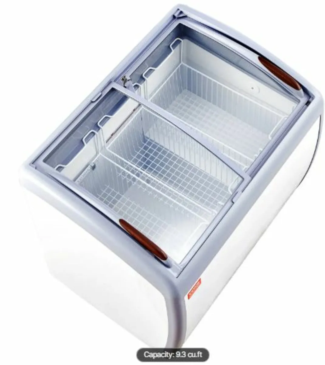264 L Commercial Ice Cream Display Case Gelato - Image 3