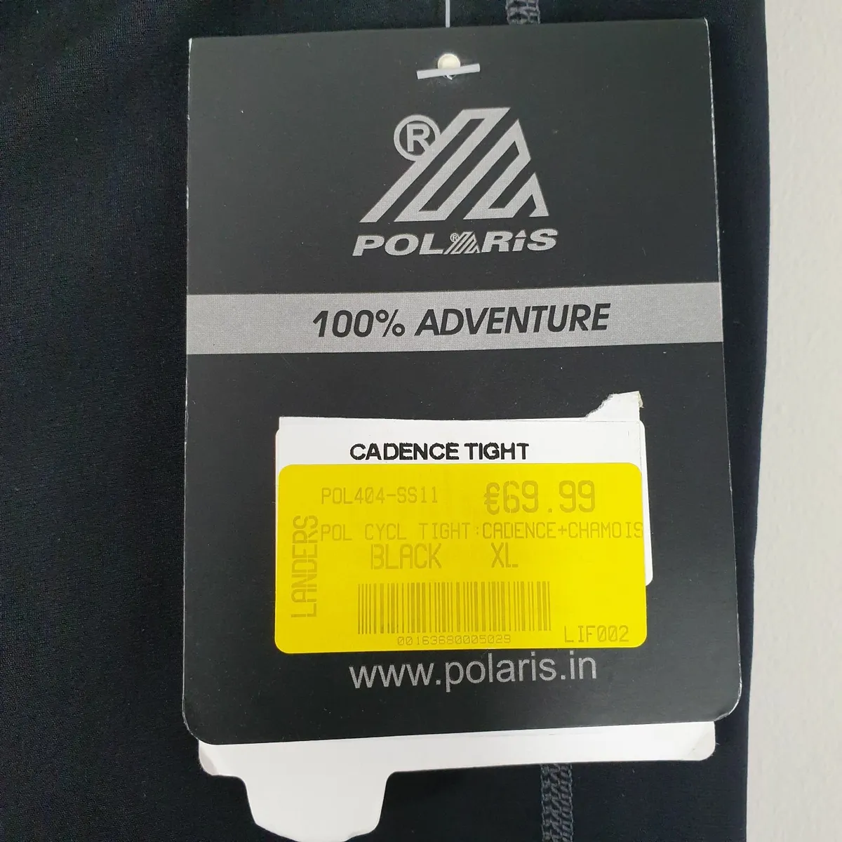 NWT Polaris men's cycling tights XL - Image 4