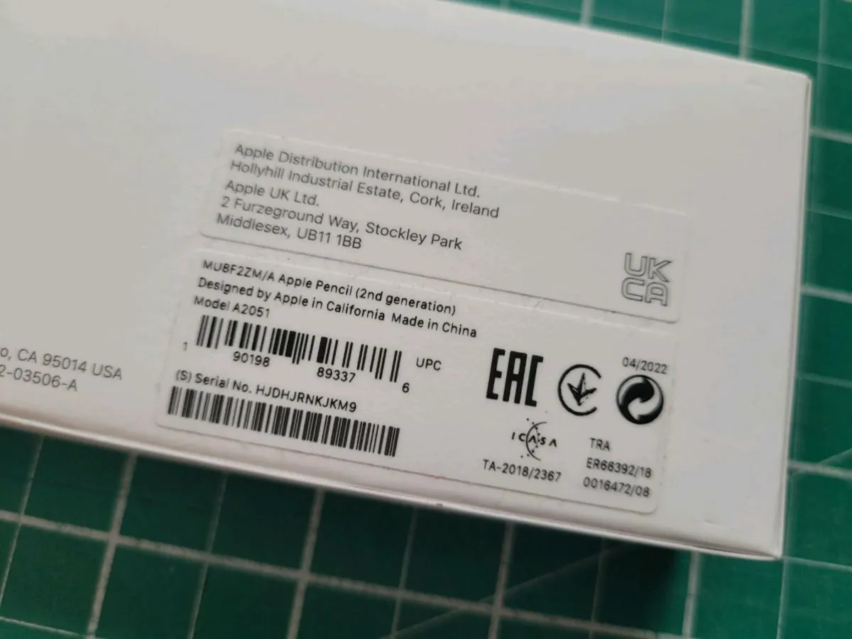 Apple Pencil Gen 2 Boxed - Image 2