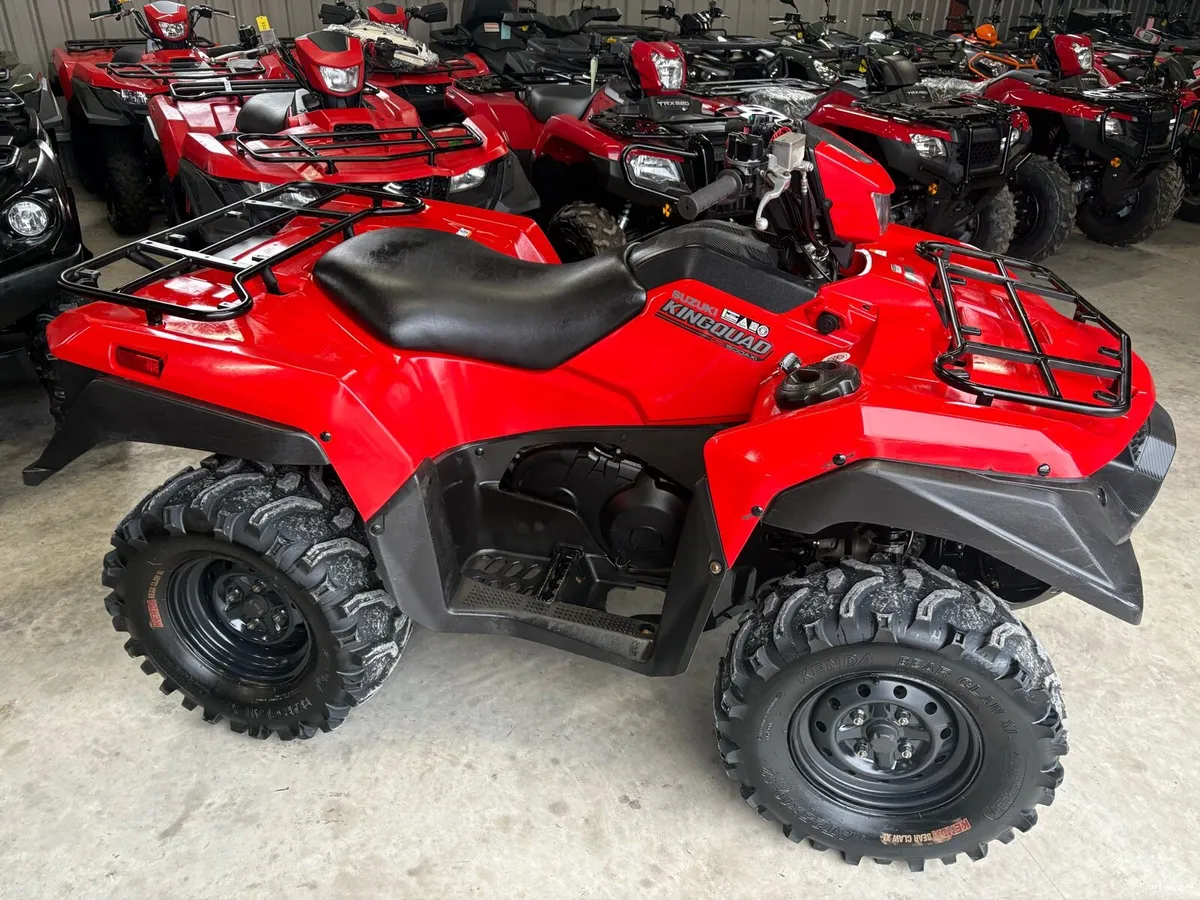 2023 Suzuki 500 king quad - Image 1
