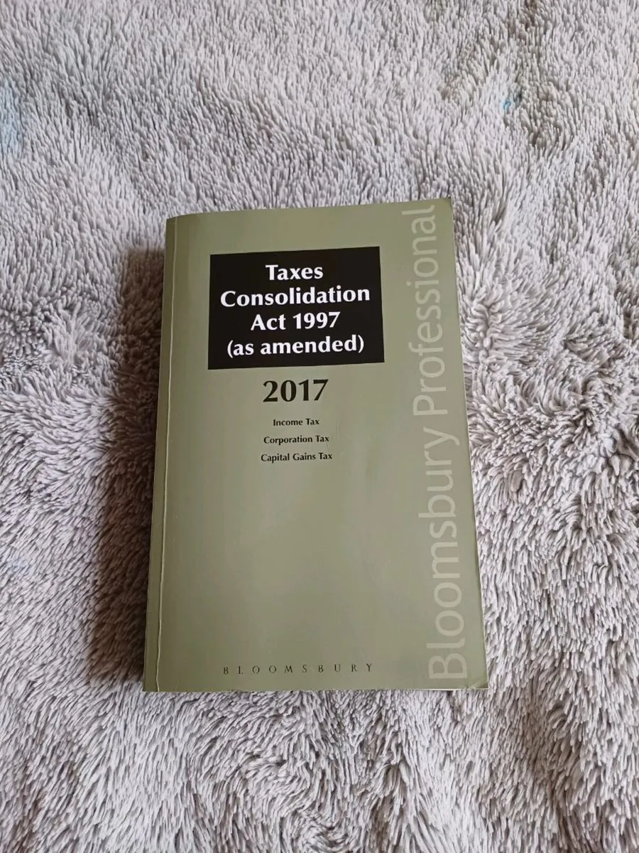 Taxes Consolidation Act 1997 (as amended) 2017 - Image 1