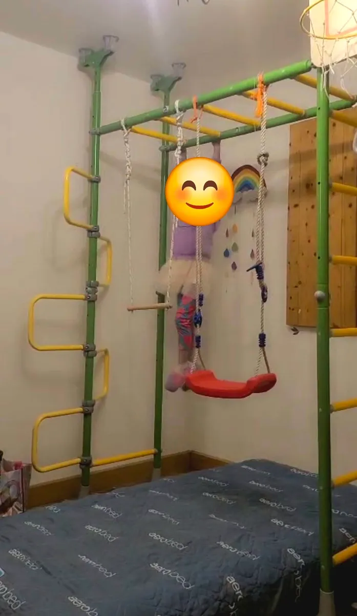 Indoor Monkey Bars Set with Accessories - Image 3