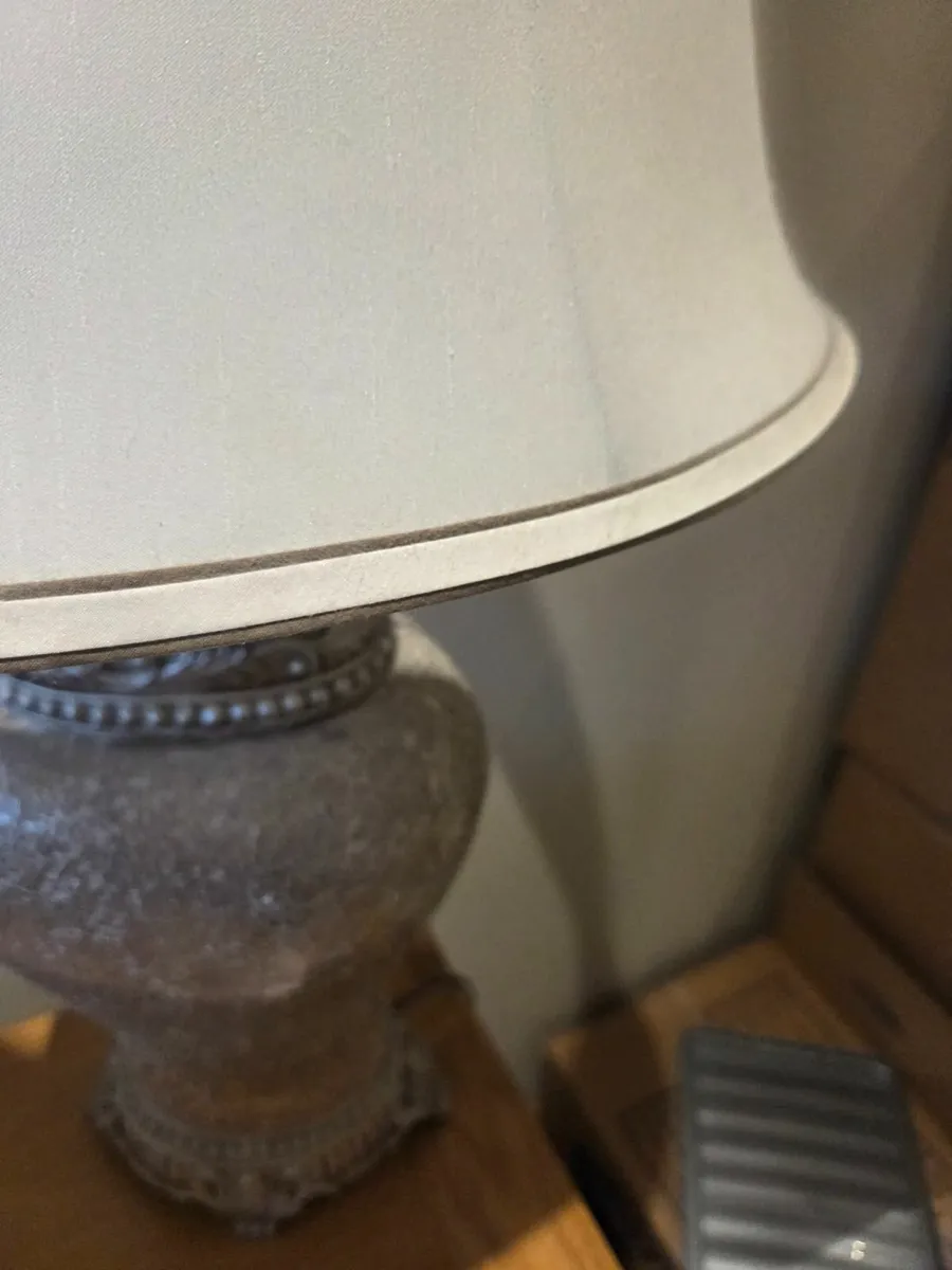 Large mosaic glass lamp - Image 2