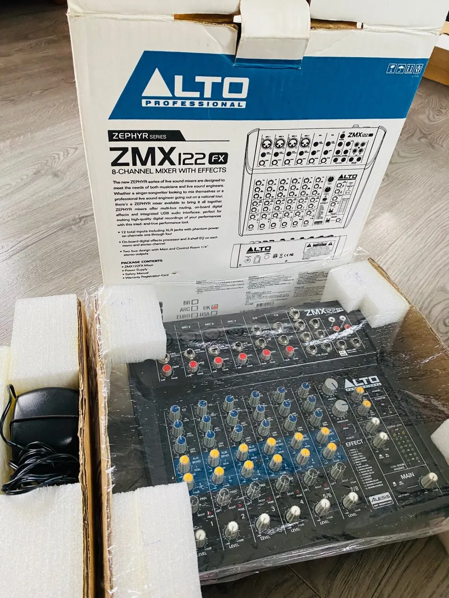 New Alto /Alesis  8 CHANNEL MIXER - Image 1
