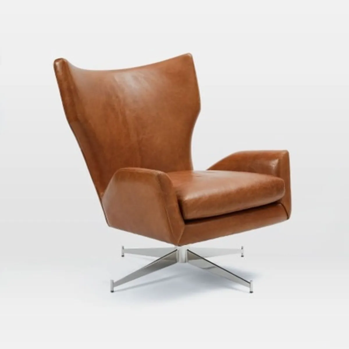 West Elm Arm chair and Ottoman - Image 3