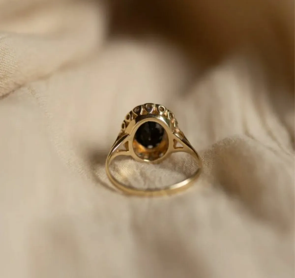 Stunning vintage sapphire and diamond - Image 2