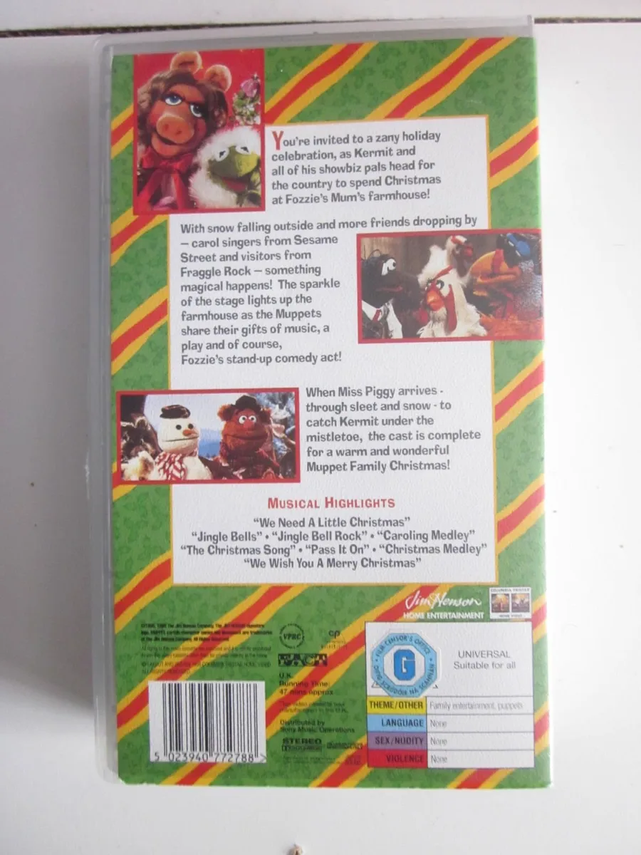 A Muppet Family Christmas (VHS, 1998) - Image 2