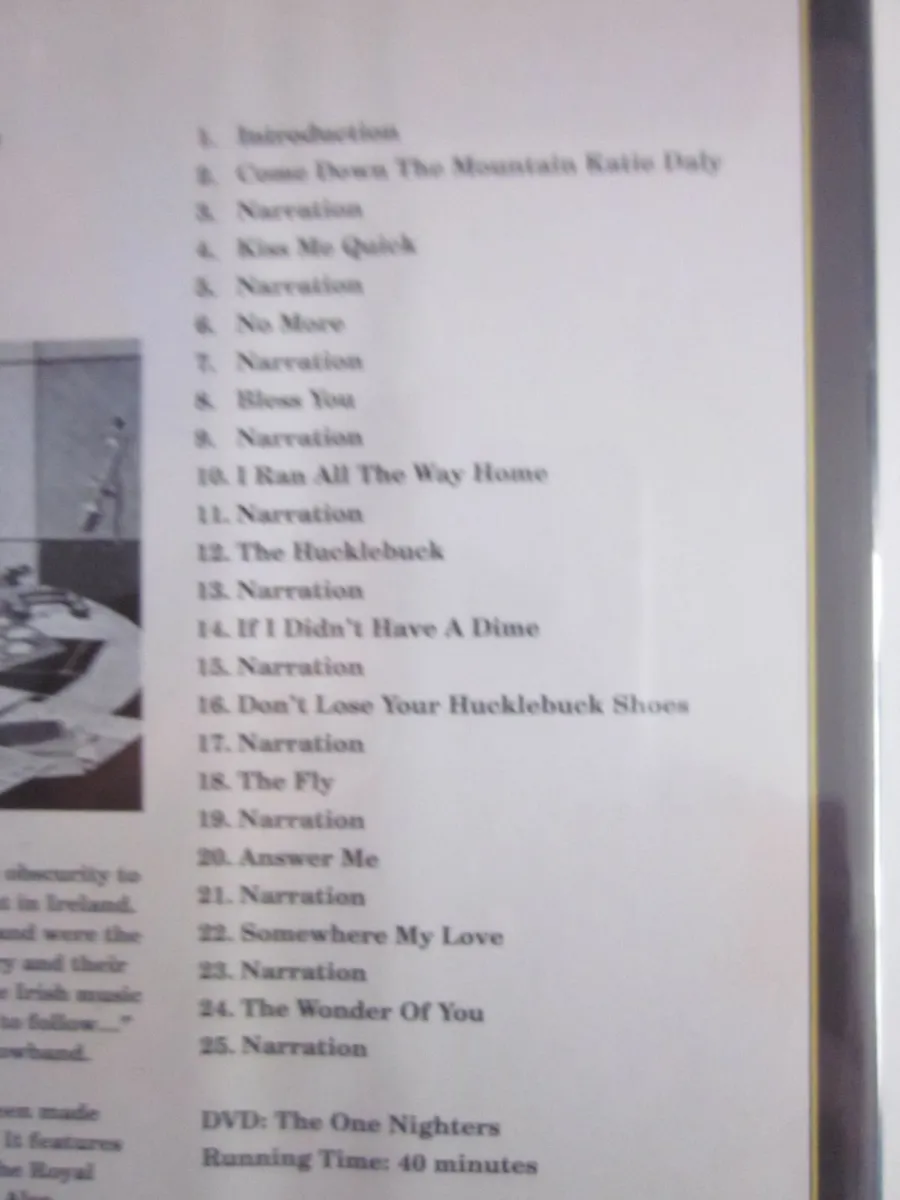 The Royal Showband Story DVD & CD Irish Showbands. - Image 4