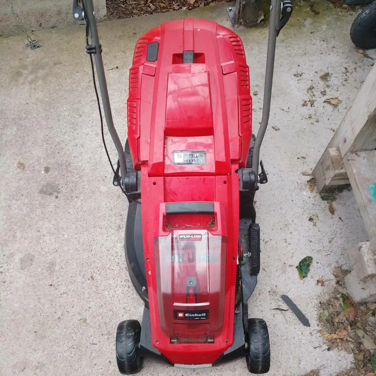 Einhell cordless lawnmower. For parts - Image 2