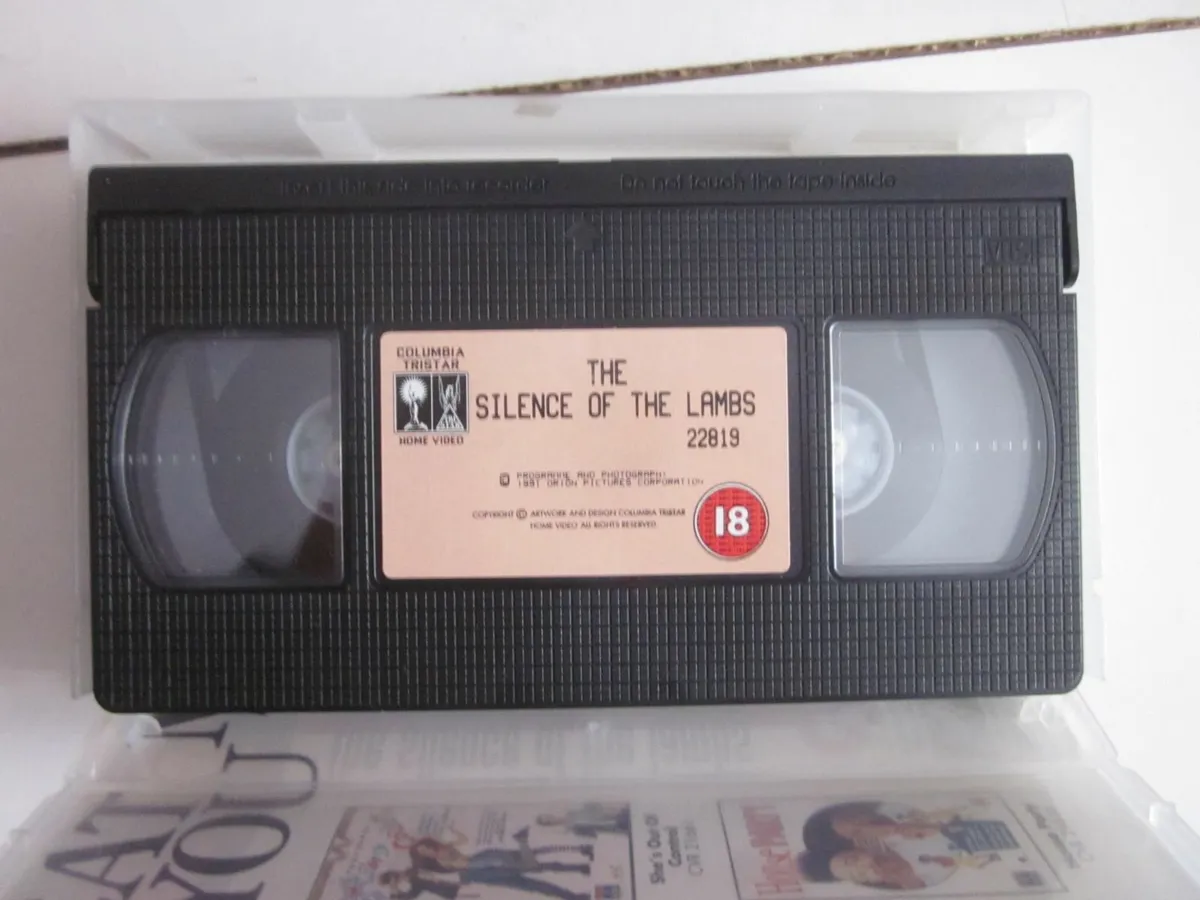 THE SILENCE OF THE LAMBS VHS  Cassette 1992 - Image 3