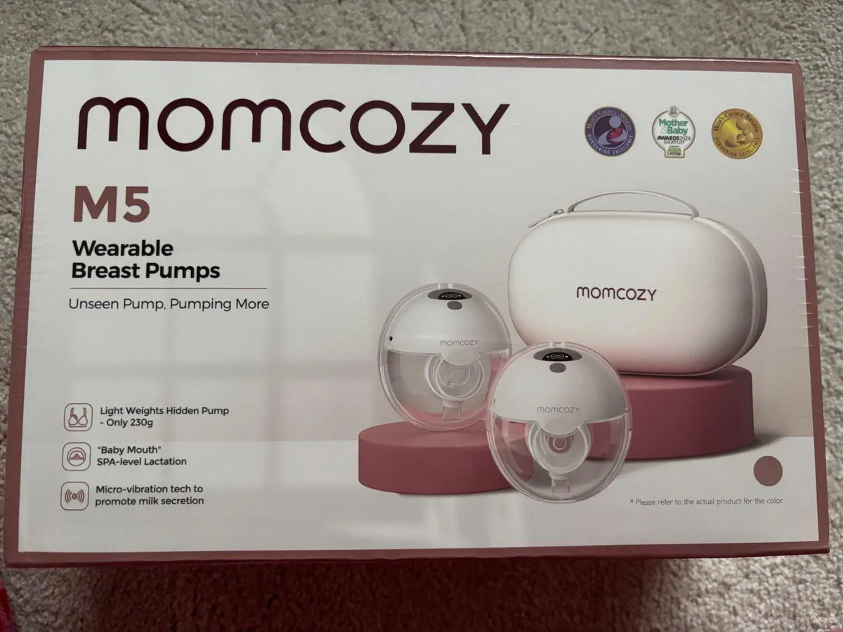 **Unopened** Mom Cozy M5 Wearable Breast Pumps - Image 1