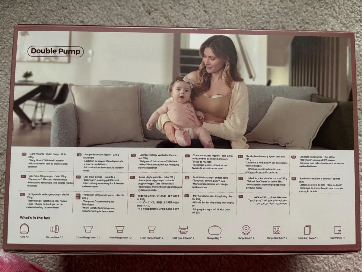 **Unopened** Mom Cozy M5 Wearable Breast Pumps - Image 3